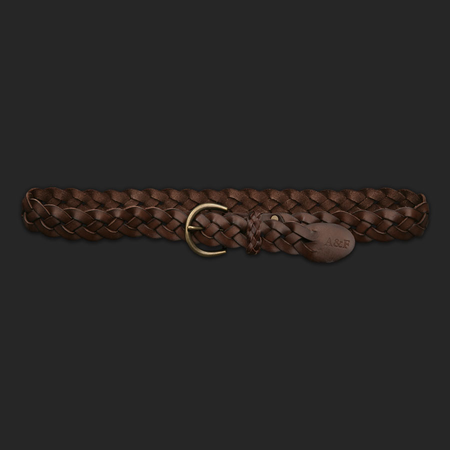 Braided Leather Belt