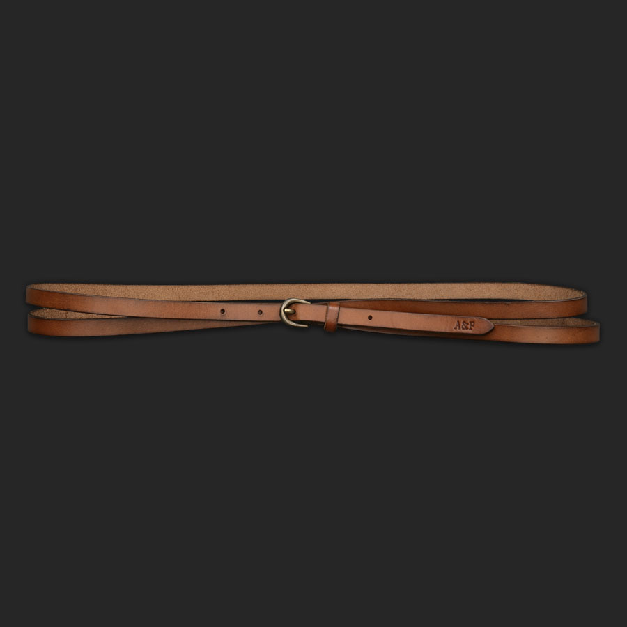 Double Strap Leather Belt