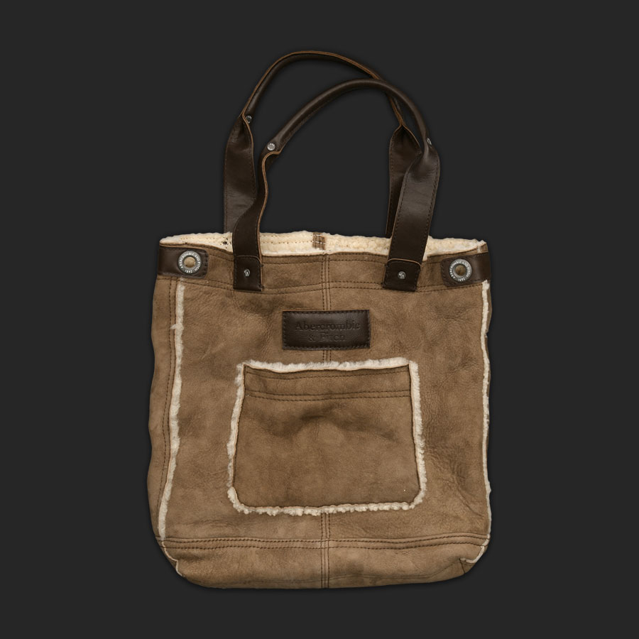 Vintage Shearling Tote