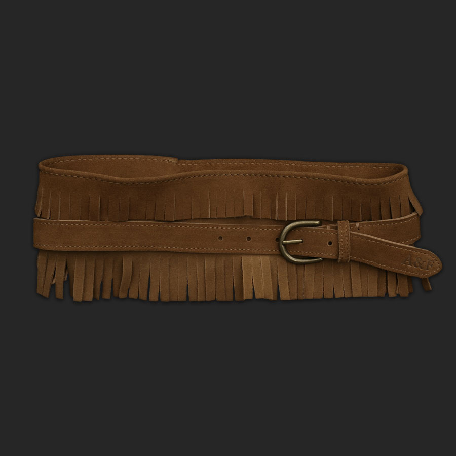 Wide Fringe Belt
