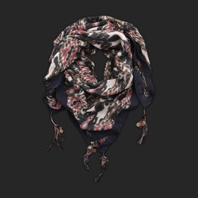 Embellished Lightweight Scarf