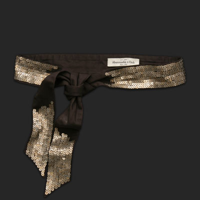 Sequin Sash Belt